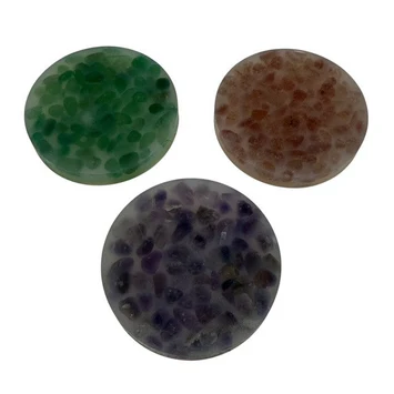 Stacked calming crystals